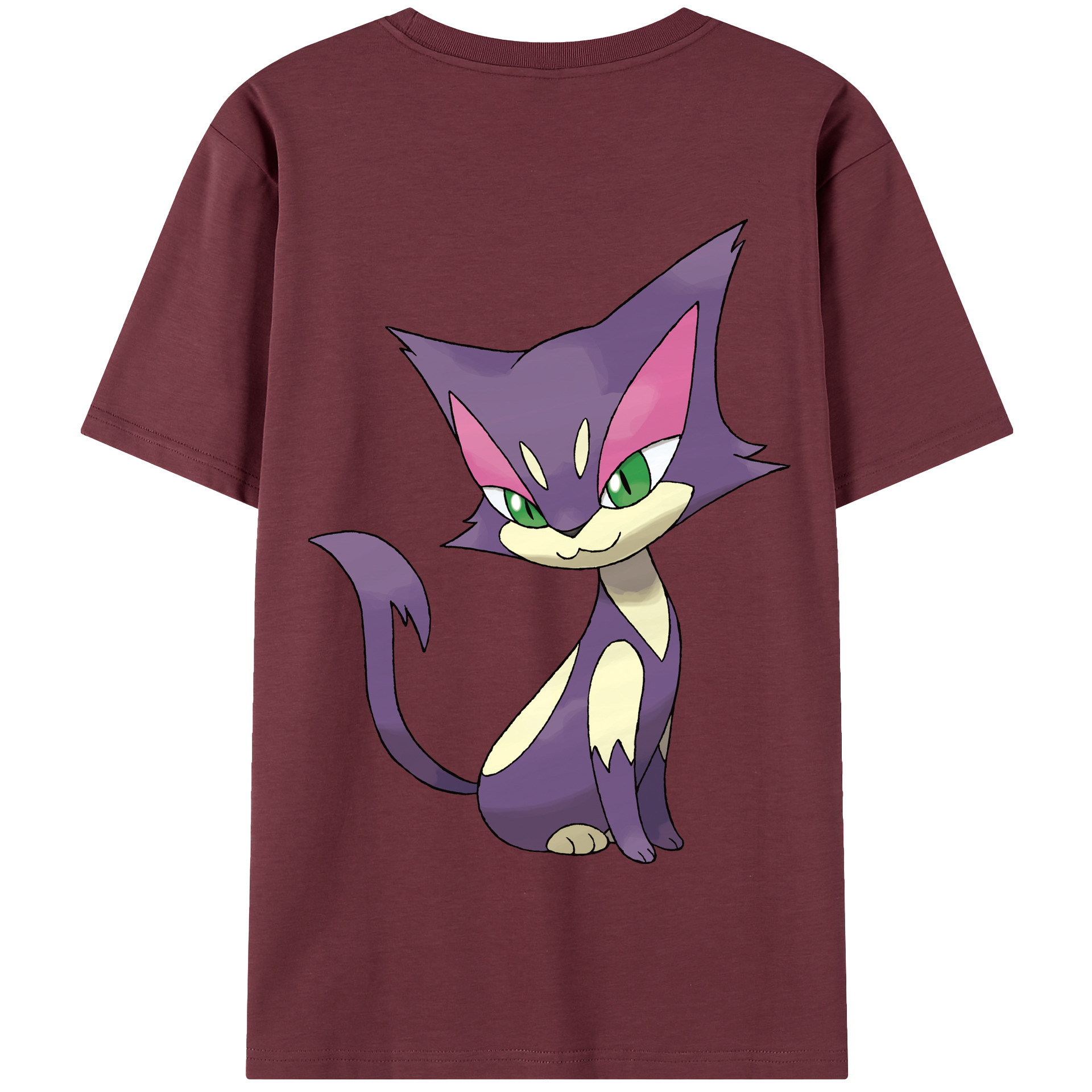 （画像用） ポケットモンスター Pokémon 綿100％半袖Tシャツ（背面プリント）